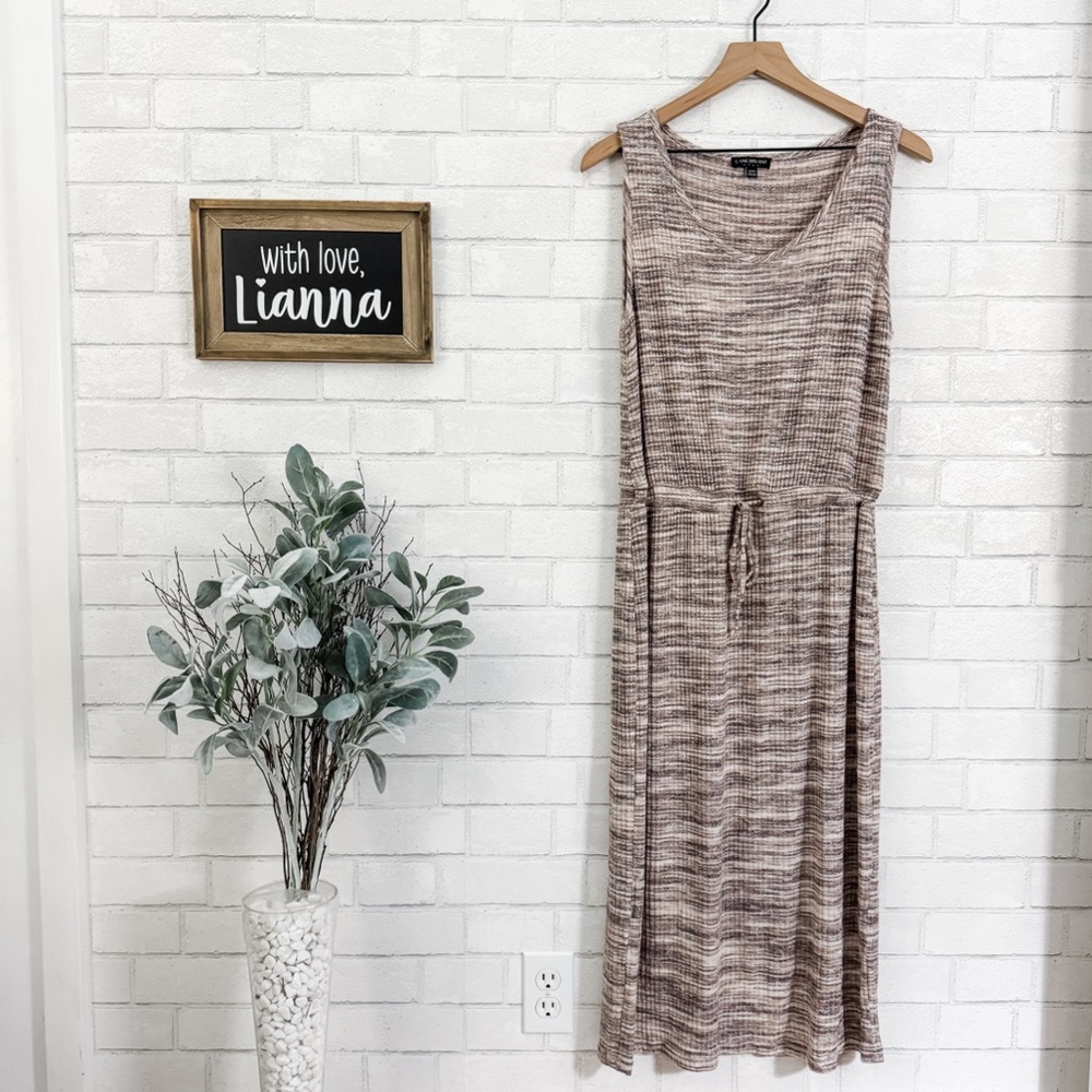 LANE BRYANT Knit Midi/Maxi Tank Dress